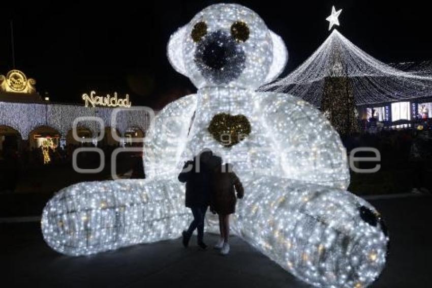 SAN PEDRO CHOLULA . LUCES NAVIDEÑAS