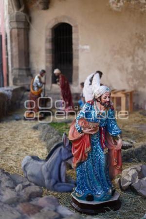 TLAXCALA . NACIMIENTO CAPILLA ABIERTA