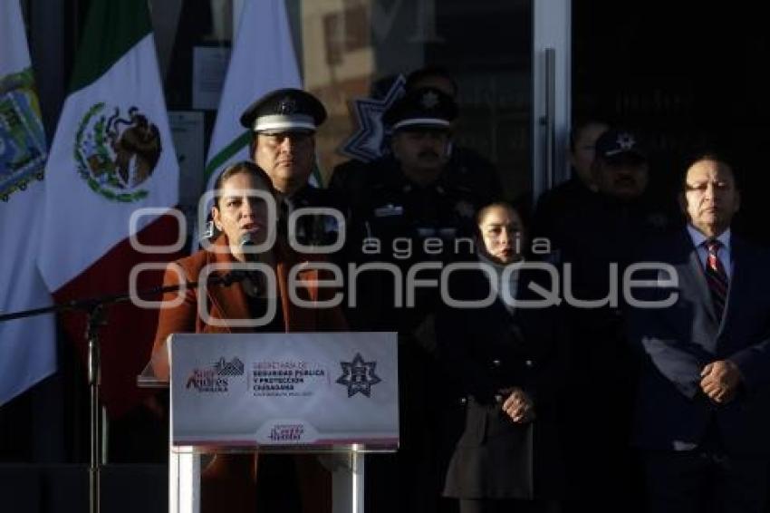 SAN ANDRÉS CHOLULA . SEGURIDAD PÚBLICA