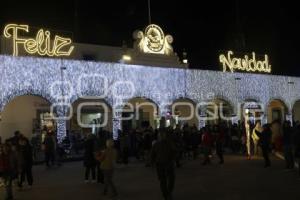 SAN PEDRO CHOLULA . LUCES NAVIDEÑAS