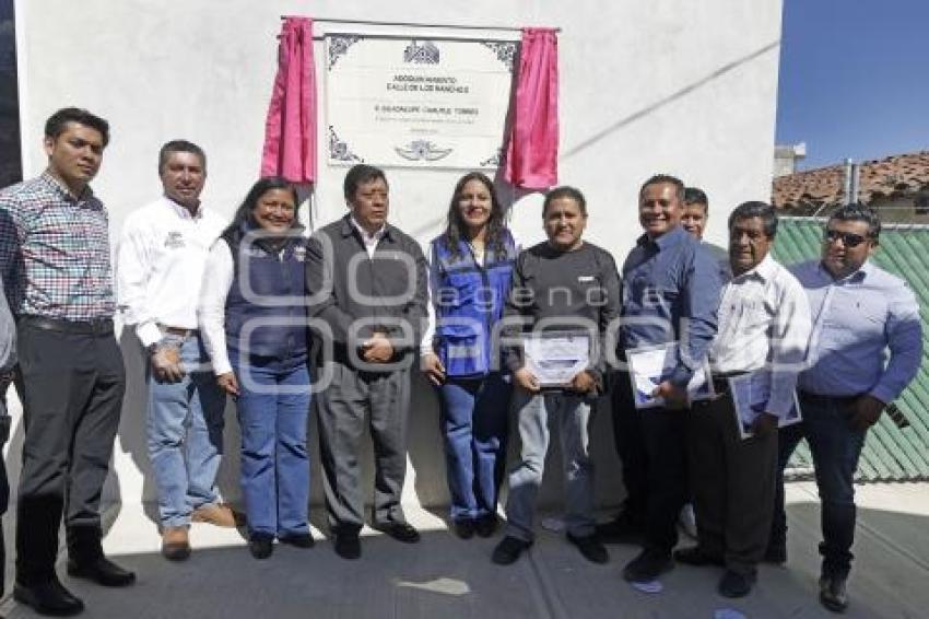 SAN ANDRÉS CHOLULA . ENTREGA DE OBRA