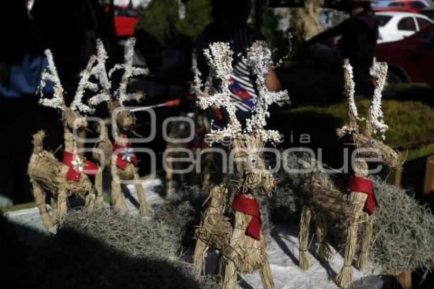 MERCADO LA ACOCOTA . FERIA NAVIDEÑA