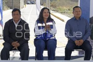 SAN ANDRÉS CHOLULA . ENTREGA DE OBRA