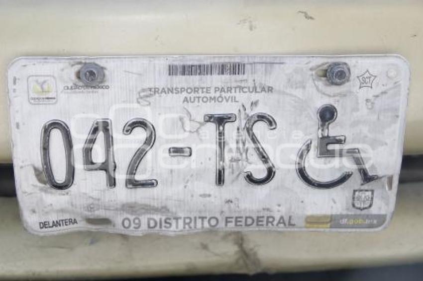PLACAS FORÁNEAS