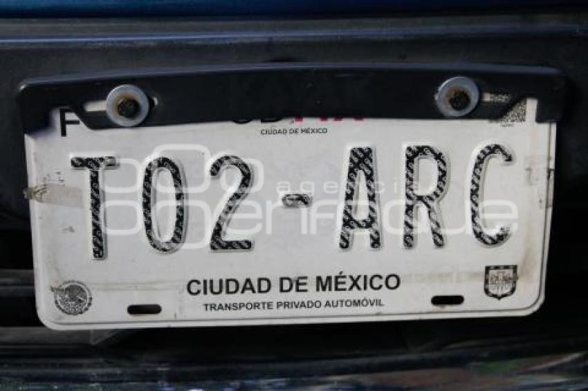PLACAS FORÁNEAS