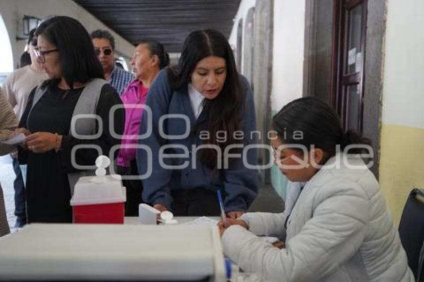 TLAXCALA . VACUNACIÓN INFLUENZA
