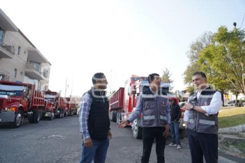 TLAXCALA . TRABAJOS DE REENCARPETAMIENTO