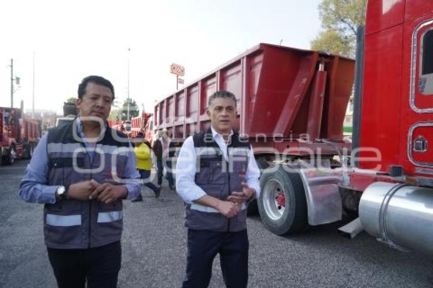 TLAXCALA . TRABAJOS DE REENCARPETAMIENTO