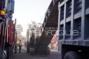 TLAXCALA . TRABAJOS DE REENCARPETAMIENTO