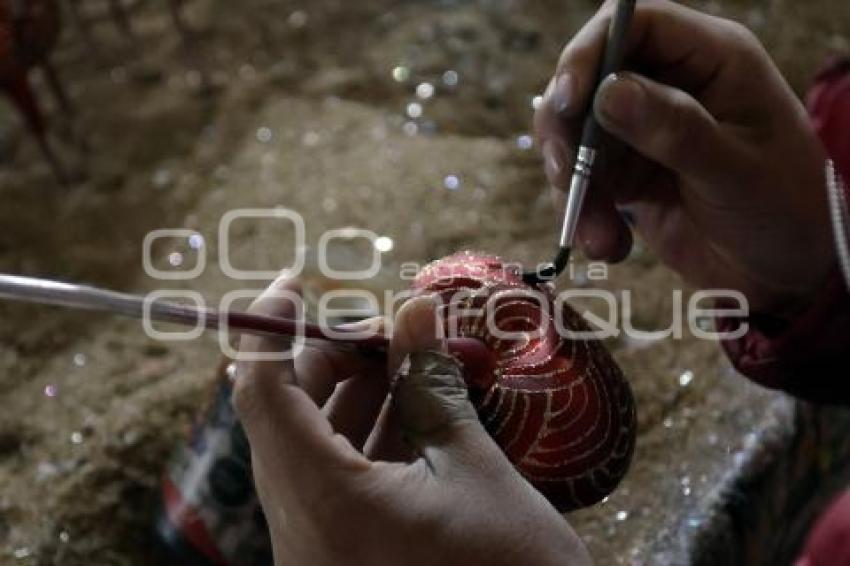 CHIGNAHUAPAN . ELABORACIÓN ESFERAS