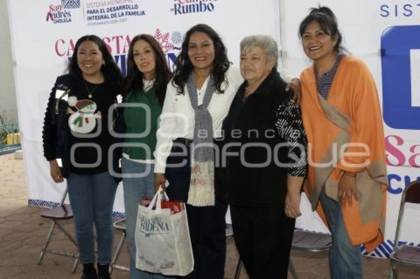 SAN ANDRÉS CHOLULA . CANASTA NAVIDEÑA