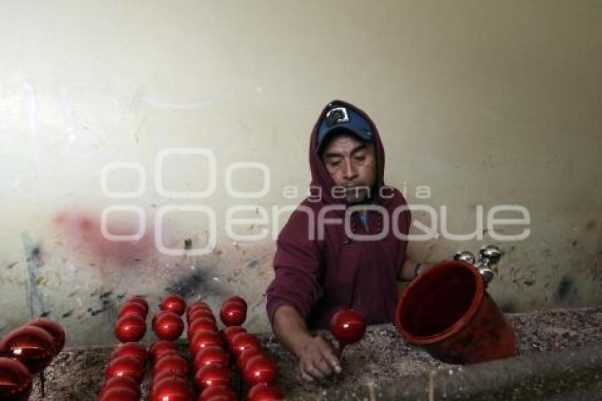 CHIGNAHUAPAN . ELABORACIÓN ESFERAS