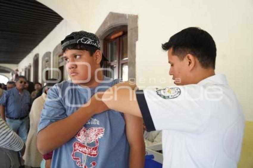 TLAXCALA . VACUNACIÓN INFLUENZA