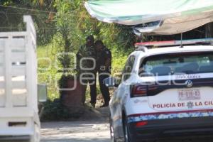 CADÁVER . RÍO ATOYAC