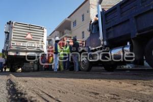 TLAXCALA . TRABAJOS DE REENCARPETAMIENTO