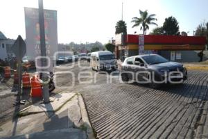 TLAXCALA . CIERRE VIAL