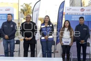 SAN ANDRÉS CHOLULA . PAVIMENTACIÓN