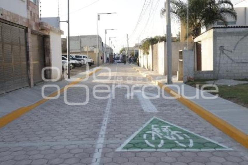 SAN ANDRÉS CHOLULA . PAVIMENTACIÓN