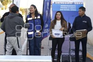 SAN ANDRÉS CHOLULA . PAVIMENTACIÓN