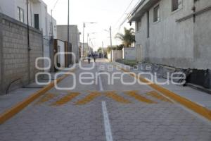 SAN ANDRÉS CHOLULA . PAVIMENTACIÓN