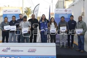 SAN ANDRÉS CHOLULA . PAVIMENTACIÓN