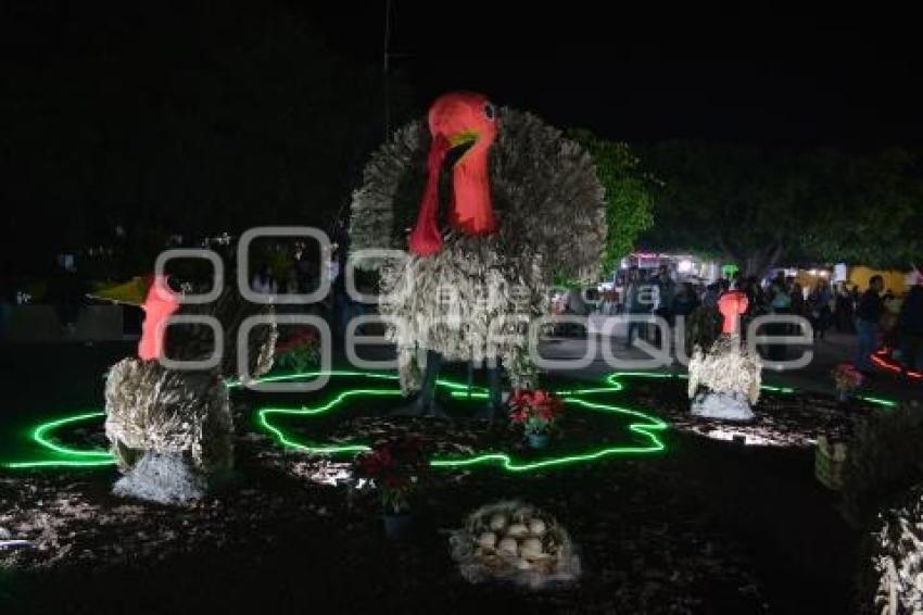 HUAQUECHULA . NACIMIENTO MONUMENTAL