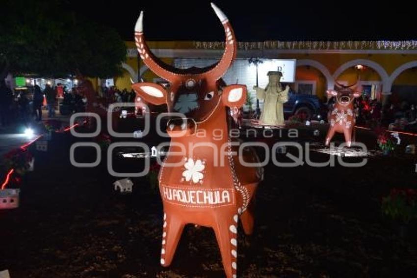 HUAQUECHULA . NACIMIENTO MONUMENTAL