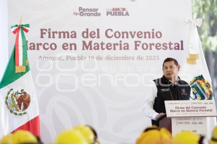 GOBIERNO ESTATAL . CONVENIO FORESTAL