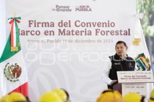GOBIERNO ESTATAL . CONVENIO FORESTAL