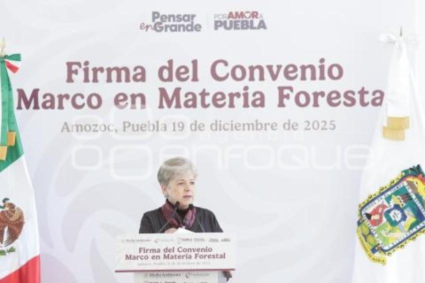 GOBIERNO ESTATAL . CONVENIO FORESTAL