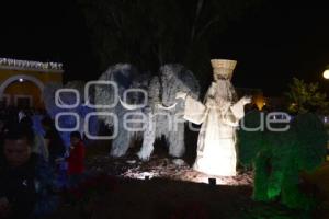 HUAQUECHULA . NACIMIENTO MONUMENTAL