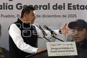 GOBIERNO DEL ESTADO . ENTREGA UNIDADES FGE
