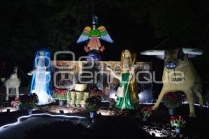 HUAQUECHULA . NACIMIENTO MONUMENTAL