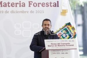 GOBIERNO ESTATAL . CONVENIO FORESTAL