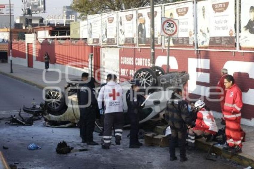 VOLCADURA . CALZADA ZARAGOZA