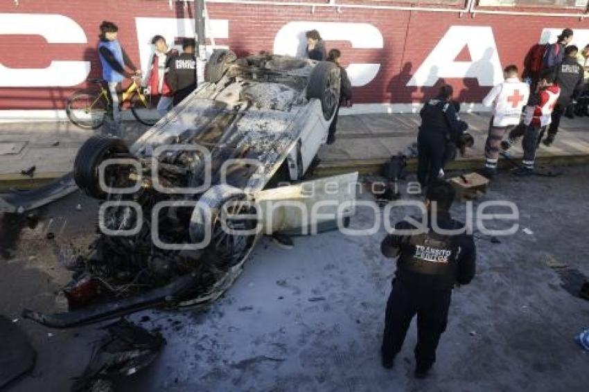 VOLCADURA . CALZADA ZARAGOZA