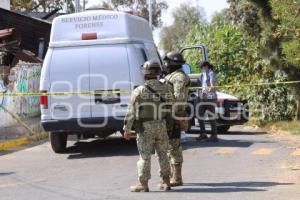 CADÁVER . SAN SEBASTIÁN DE APARICIO