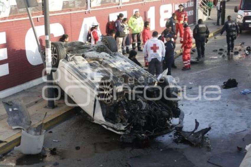 VOLCADURA . CALZADA ZARAGOZA