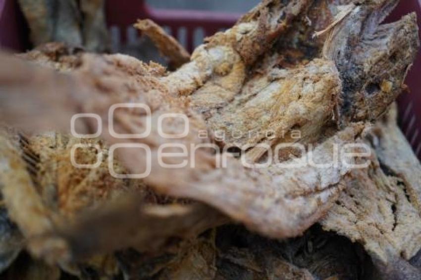 TLAXCALA . VENTA DE PESCADO SECO