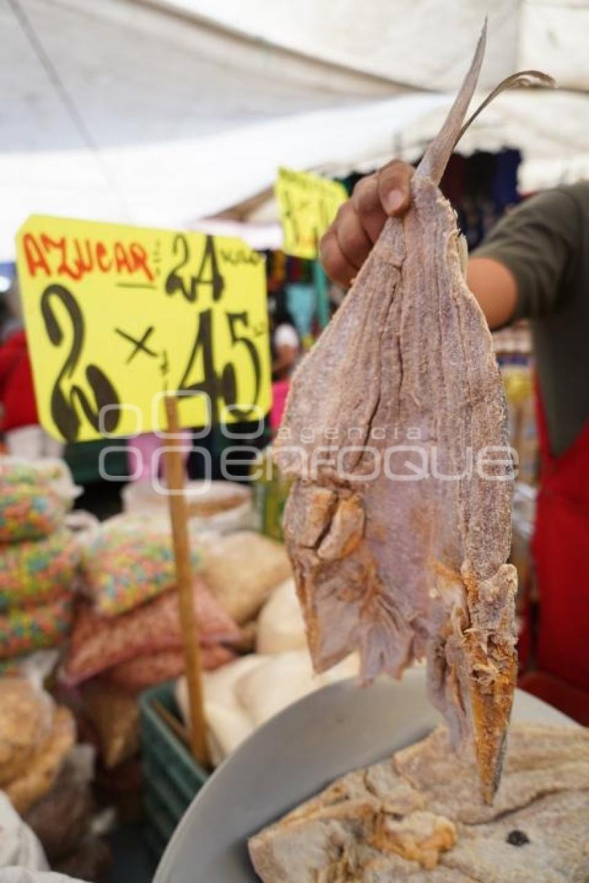 TLAXCALA . VENTA DE PESCADO SECO