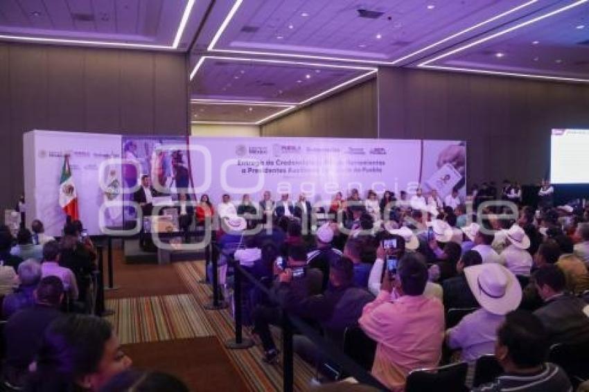 GOBIERNO ESTATAL . APOYO JUNTAS AUXILIARES