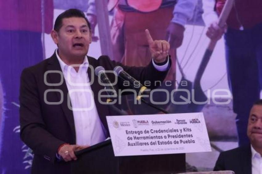 GOBIERNO ESTATAL . APOYO JUNTAS AUXILIARES