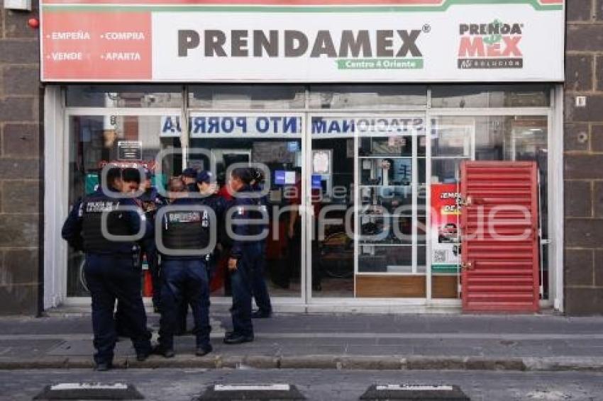 ASALTO . CASA DE EMPEÑO