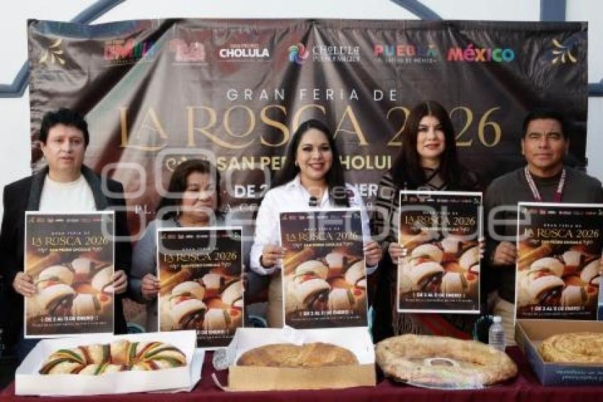 SAN PEDRO CHOLULA . FERIA DE LA ROSCA