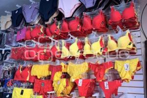 TLAXCALA . LENCERÍA ROJA Y AMARILLA