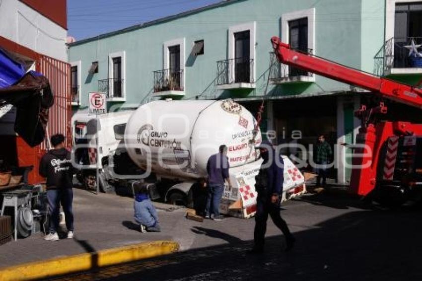 PIPA DE GAS . REGISTRO