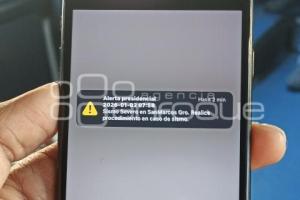 ALERTA SÍSMICA