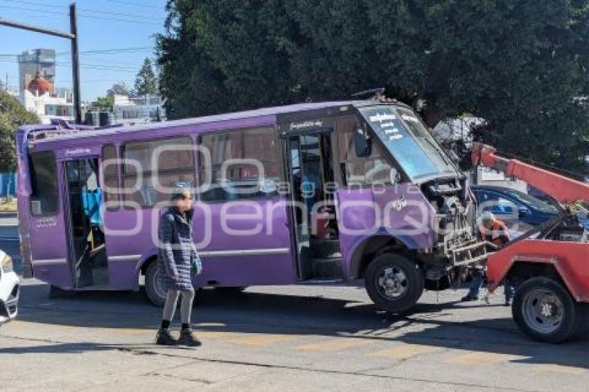 SEGURIDAD . CHOQUE TRANSPORTE