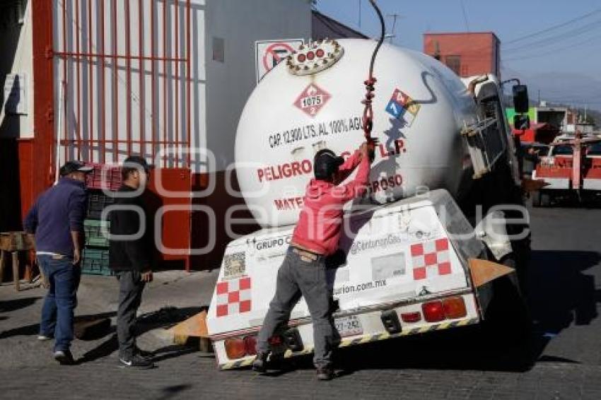 PIPA DE GAS . REGISTRO