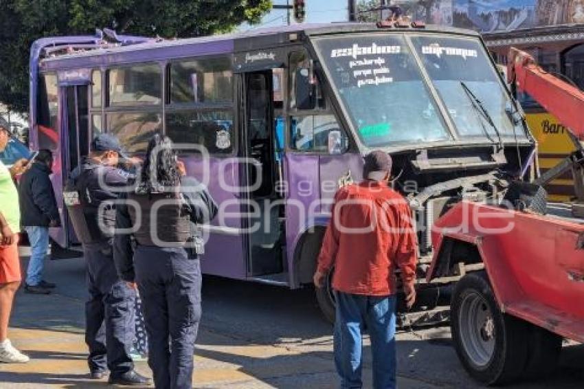 SEGURIDAD . CHOQUE TRANSPORTE